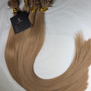 I-Tip Hair Extensions – 18" Human Hair (Color 5Q)