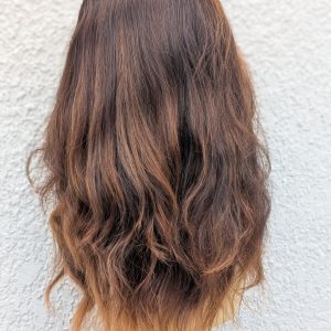 Raw Indian Human Hair Wig – Natural Wavy (5x5 Lace Closure)